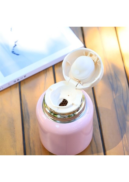 Basit 316 Paslanmaz Çelik Termos Bardak Taşınabilir Doğrudan Içme Su Bardak Sevimli Mini Cep Bardak (Yurt Dışından) indirimleri