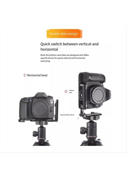 Canon 70D 80D 90D Kamera Tripod Ayarlanabilir Dikey Hızlı Salın (Yurt Dışından) modelleri