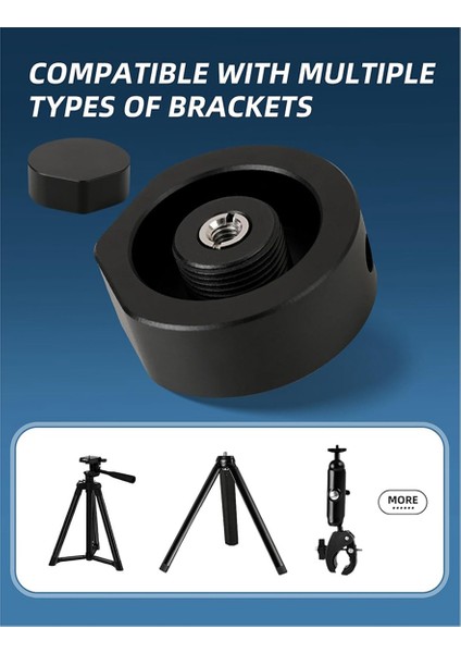 Mini Tripod Adaptörü-1/4inch-20 ve 3/8inch-16 Dişli Montaj Adaptörü (Yurt Dışından) indirimleri