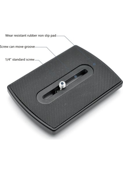 1/4 Inç Vidalı Dslr Kameralı Libec TH-650HD Kamera Tripod Kafası Montaj Plakası Için Hızlı Serbest Bırakma Plakası (Yurt Dışından) modelleri