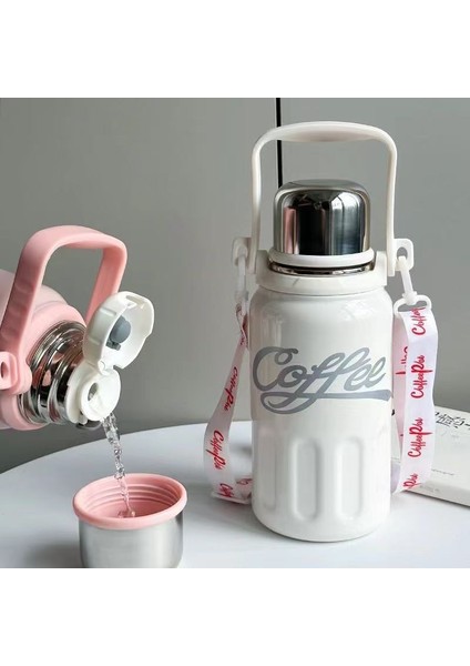 Kola Pot 316 Paslanmaz Çelik Termos Bardak Coca-Cola Aynı Stil Büyük Kapasiteli Su Bardağı (Yurt Dışından) modelleri