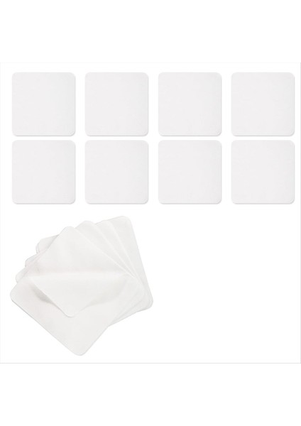 20PCS Güderi Kumaşlar 3 9x3 9 Inç Seramik Aletleri Güderi Yumuşak Güderi Temizleme Bezi Çömlek Çömlek Aletleri (Yurt Dışından)