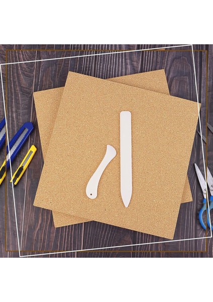 12 Inç x 12 Inç Isıya Dayanıklı Vitray Işler Yüzeyini Kalın Paspas Vitray Yapım Araçları Korumak Için Aletler (Yurt Dışından) modelleri