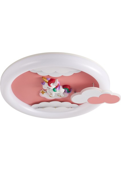 Page Ledli Unicorn Desenli Plafonyer Çocuk Odası Avize