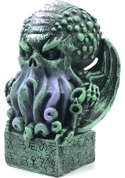 Yeşil Cadılar Bayramı Süsleri Crusu Efsanevi Heykeller Reçine El Sanatları (Yurt Dışından)