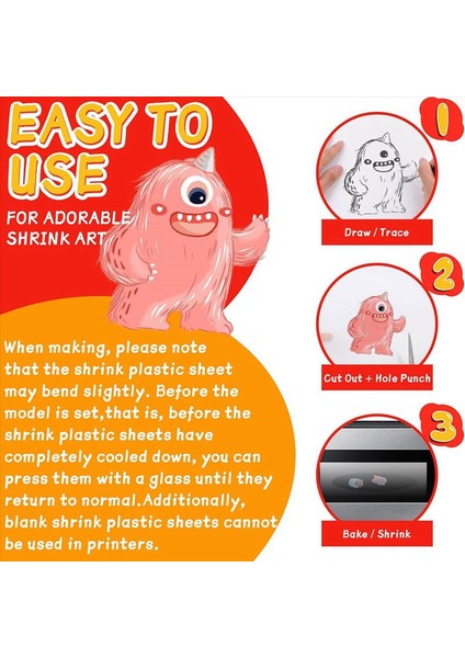 218PCS 12PCS Büzülen Çarşafları ile Küçülen Anahtarlık Kiti 3 Adet Desenli Büzülme Kağıt Renkli Kalemler (Yurt Dışından) fiyatları