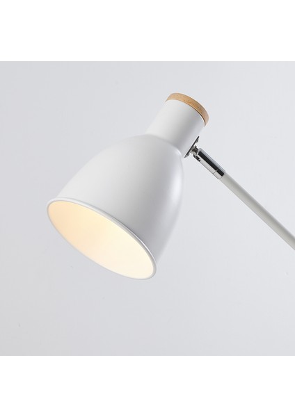 Marmo Ahşap Detaylı Beyaz Ders Çalışma Masası Lambası fırsatları