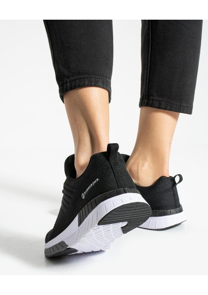 101 21200-Z Manaus Siyah-Beyaz Kadın Spor Ayakkabı