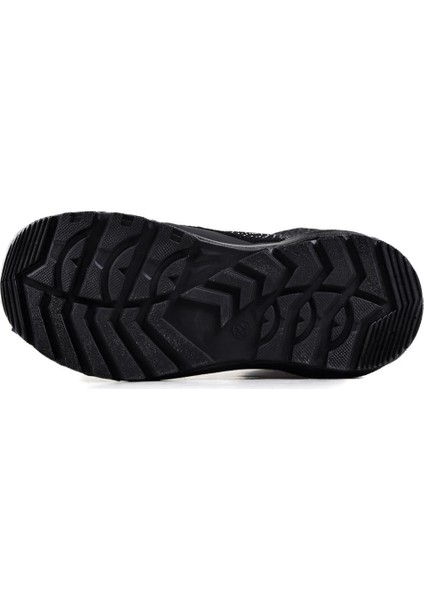 F7447TSQ Siyah Simli Çocuk Watertıght Kar Botu