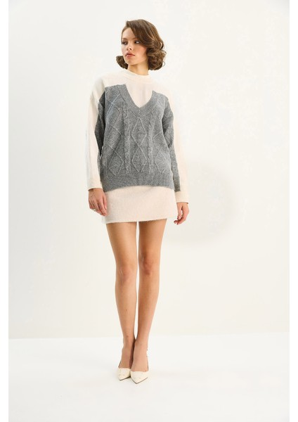 Kadın A-Kesim Astarlı Kırçıllı Kaşe Kısa Etek fırsatları