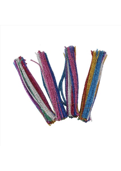 400PCS Boru Temizleyicileri 10 Çeşitli Renkler Şönil Setleri El Sanatları Için Glitter Boru Temizleyicileri Dıy Sanat Yaratıcı El Sanatları (Yurt Dışından) fırsatları