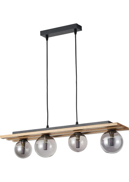 Meggy 4'lü Ahşap Sarkıt Avize fiyatları