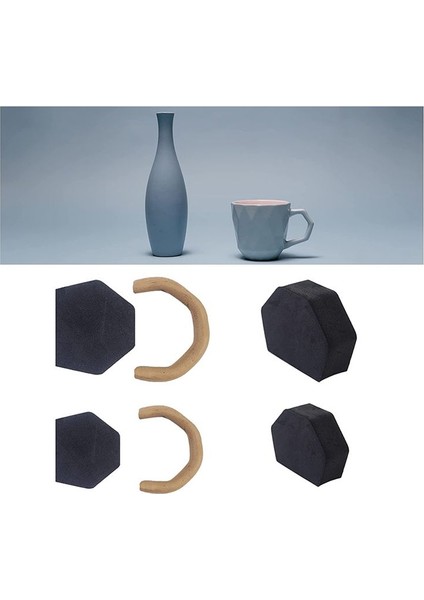 24 Adet Çömlek Kupa Sapı Kalıp Kalıpları Kil Kupa Sapı From Saplama Kupa Sapını Şekillendirmek Için Kil Aleti Oluşturur (Yurt Dışından) modelleri