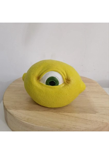 Tüm Gören Meyve Reçinesi Heykel Simülasyonu Gözlerle Yaratıcı Heykel Masaüstü Dekoru Ev-A (Yurt Dışından) fırsatları