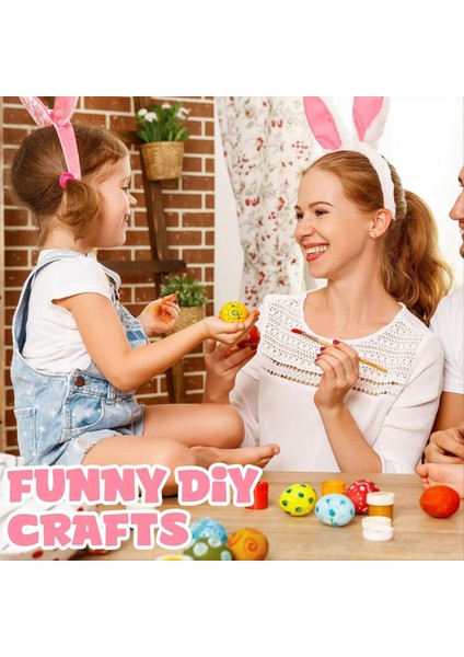 12 Adet Ahşap Yumurta Boyalı Paskalya Yumurtaları Boyasız Ahşap Yumurta El Sanatları Için Paskalya Dekorasyon Beyaz (Yurt Dışından) indirimleri