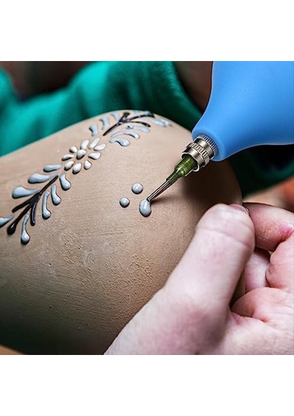 Çanak Çömlek Aleti Malzemeleri Seramik Hassas Aplikatör 3 Oz Kil Alet Seti Hassas Ucu Aplikatçı Seramik Şişesi Sır (Yurt Dışından) indirimleri