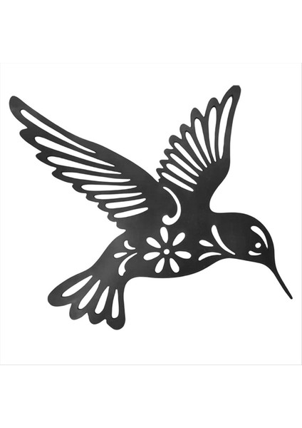 Metal Sinek Kuşu Açık Duvar Dekorasyonu Altı Sinek Kuşu Siluetleri Demir Zanaat Dekorasyonu Duvar Asma (Yurt Dışından) fırsatları