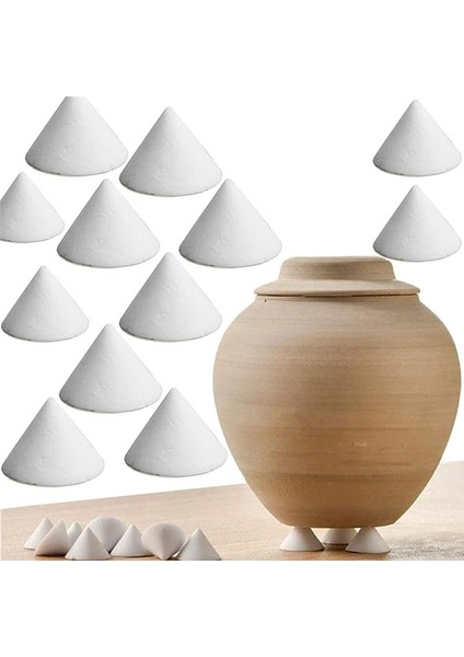 30PCS Pottery Furn Hareketli Tırnaklar Seramik Refrakter Destek Tırnaklar Sıcaklıkta Yeniden Kullanılabilir Dirençli Seramik Aletleri (Yurt Dışından) fiyatları
