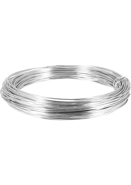 Takı Zanaat Için 1 Rulo Alüminyum Zanaat Teli Gümüş Modelleme Armatürleri ve Heykel 2mm x 55M (Yurt Dışından) modelleri
