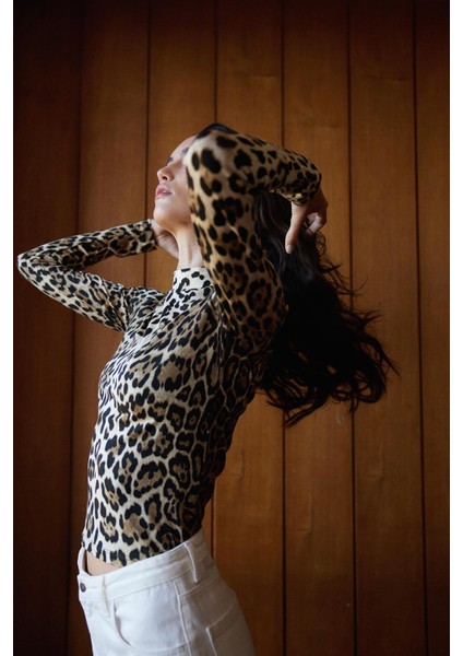 Kahverengi Leopar Body fiyatları