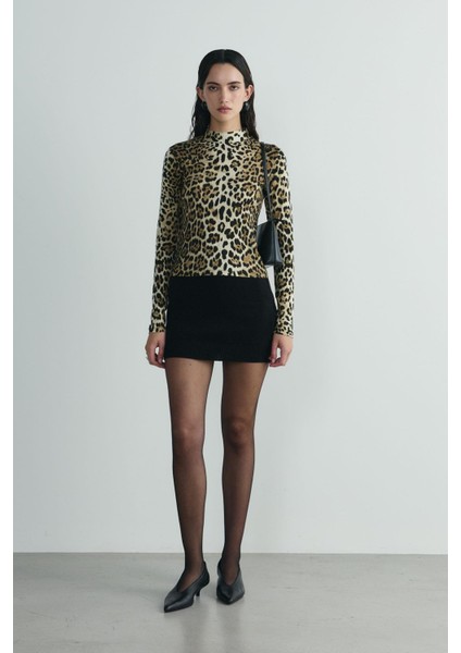 Kahverengi Leopar Body