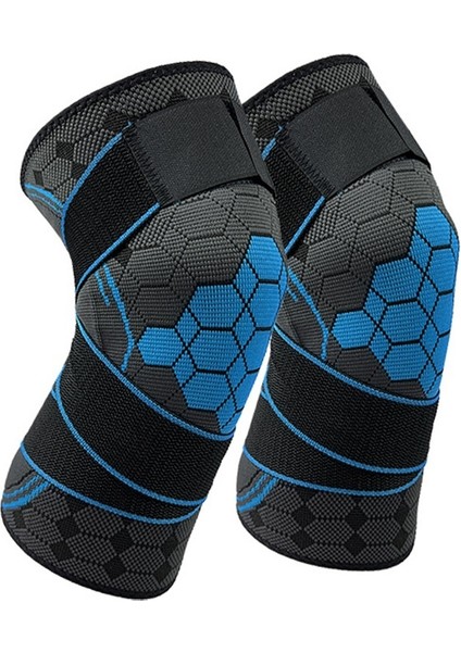 Spor Koşu Basketbol Dizlik Koruma Kılıfı Fitness Yaralanma Koruma Menisküs Nefes Alabilen Dizlik (Yurt Dışından)