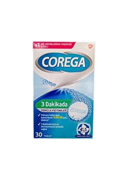 Diş Protezi Temizleyici 3 Dakikada Etkili 90 Tablet 3 Adet Paket fiyatları