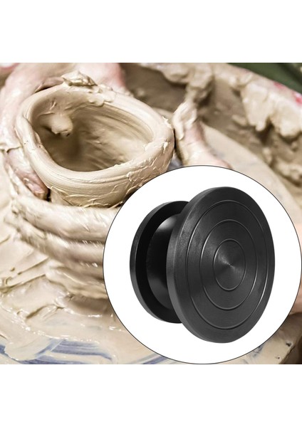 Tekerlek Turntable Pooltable Kil Heykel Modelleme Çömlekçilik Çok Fonksiyonlu Manuel Çarp Çarp Açma Oyma Masa Çanak Çömlek Siyah (Yurt Dışından) modelleri