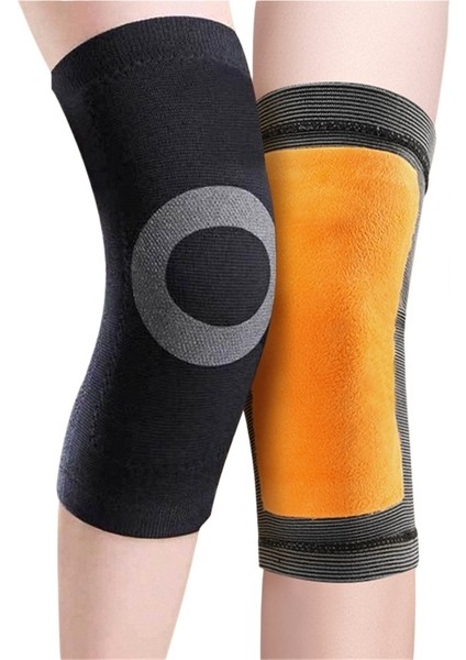 Sonbahar ve Kış Sıcak Dizlikler Kalın Taklit Tavşan Kürkü Koşu Sporları Dizlikler Artı Kadife Dizlikler (Yurt Dışından)