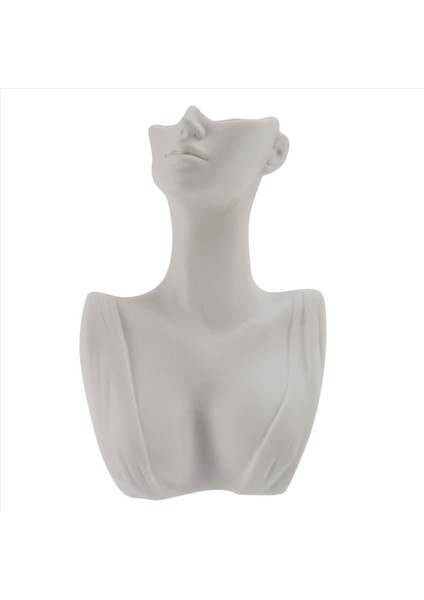 2x Yaratıcı Insan Başı Yüz Çiçek Vazolar Portre Vazo Dekoratif Iskandinav Sak Süslü Süs Seramik Heykel El Sanatları Eve (Yurt Dışından) fiyatları