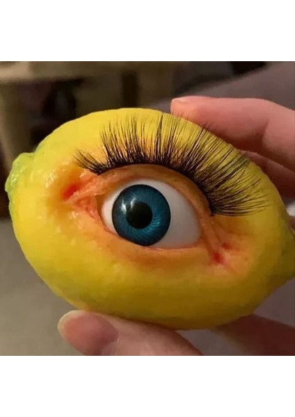 Tüm Gören Meyve Reçinesi Heykel Simülasyonu Gözlerle Yaratıcı Heykel Masaüstü Dekor Ev-C (Yurt Dışından) modelleri