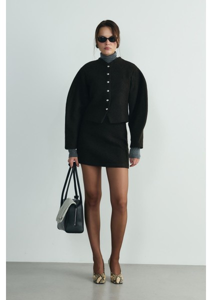 Acı Kahve Gigi Mini Etek