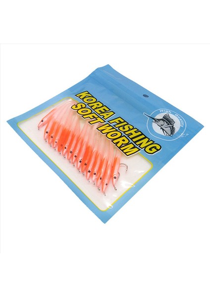 Sunmile Balık Tutma Cazibesi Deniz Balıkçılığı Kanallı Yılotu ile Yem Yem 5cm/0 6g T Kuyruk Yumuşak Böcek Simülasyon Yemi 30PCS (Yurt Dışından) fırsatları