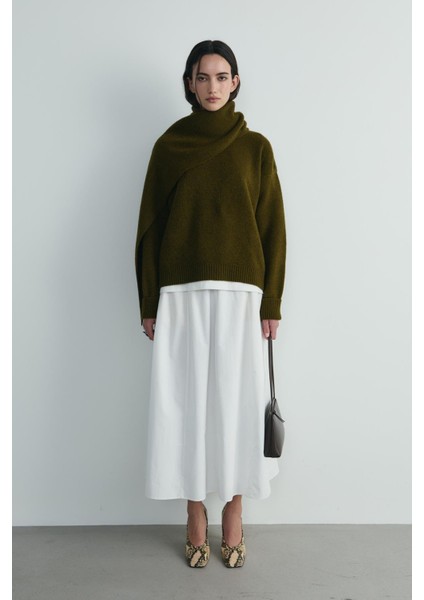 Haki Bella Oversize Kazak fırsatları