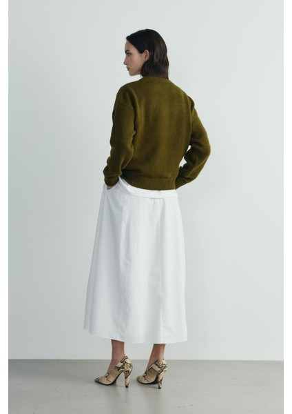 Haki Bella Oversize Kazak indirimleri