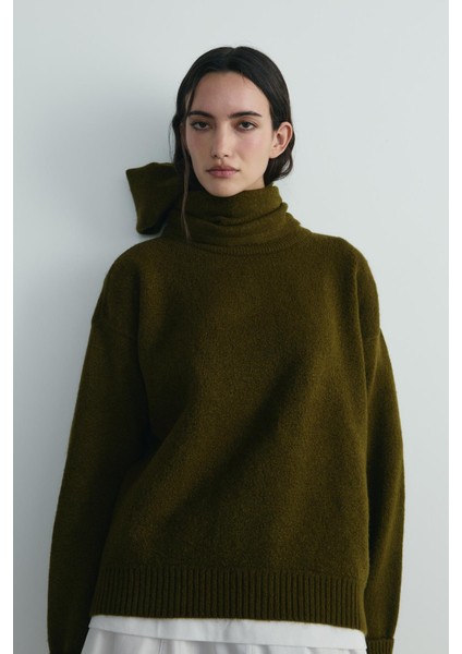 Haki Bella Oversize Kazak