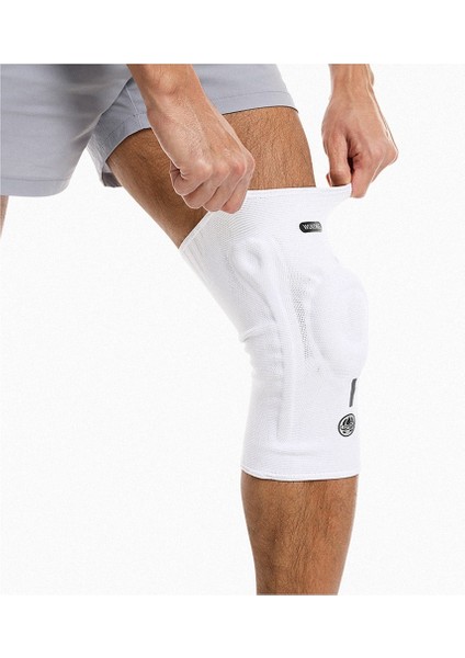 Koşu, Basketbol, ​​ip Atlama, Bisiklet ve Tırmanma Için Spor Dizlikleri, Erkek ve Kadınlar Için Diz Yaylı Silikon Örme Spor Dizlikleri (Yurt Dışından) modelleri