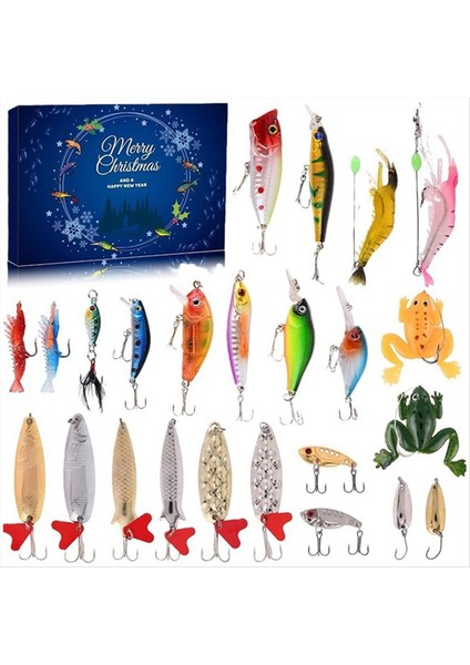 Balıkçılık Yemleri Balık Tutma Meraklıları Için Ayarlanan Kutu Sınır Ötesi Noel Leri (Yurt Dışından)