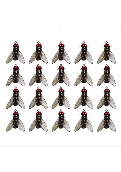 Biyonik Sinek Balıkçılık Yem (20PCS) - 2024 Yeni Alabalık Jigs Swimbaits Kuru Sinekler Bas Sinek Balıkçılık Cazibesi Kiti Tuzlu Su Büyük (Yurt Dışından)