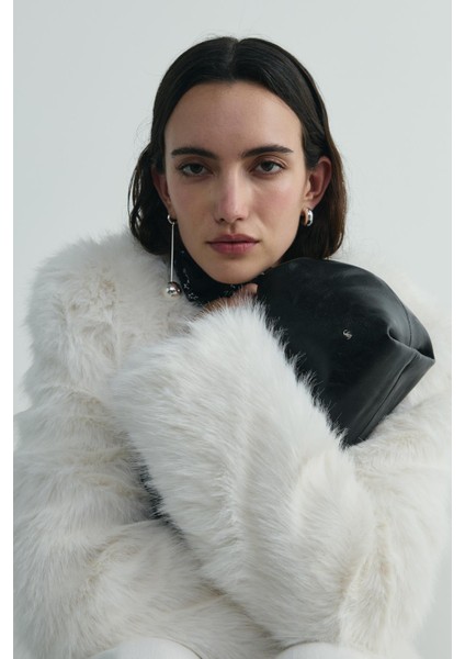 Ekru Lexi Suni Kürk Ceket indirimleri