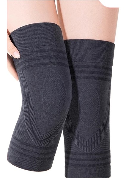 Sonbahar ve Kış Soğuk Geçirmez Sıcak Dizlikler Çift Taraflı Polar Eski Soğuk Bacak Bacak Koruyucuları (Yurt Dışından)