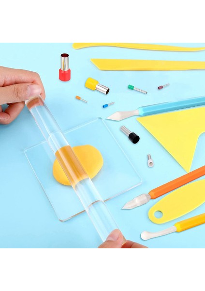 Kesici Seti Polimer Kil Mağaralı Kil Dıy Üretimi Için Kil Model Seti Evde Okulda Ofiste Vb (Yurt Dışından) indirimleri