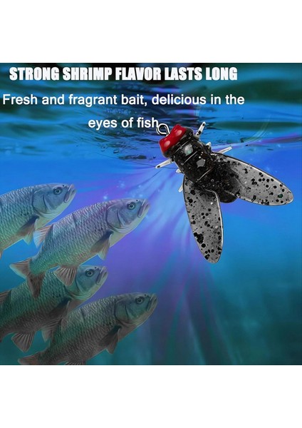 Biyonik Sinek Balıkçılık Yem (20PCS) - 2024 Yeni Alabalık Jigs Swimbaits Kuru Sinekler Bas Sinek Balıkçılık Cazibesi Kiti Tuzlu Su Büyük (Yurt Dışından) fırsatları