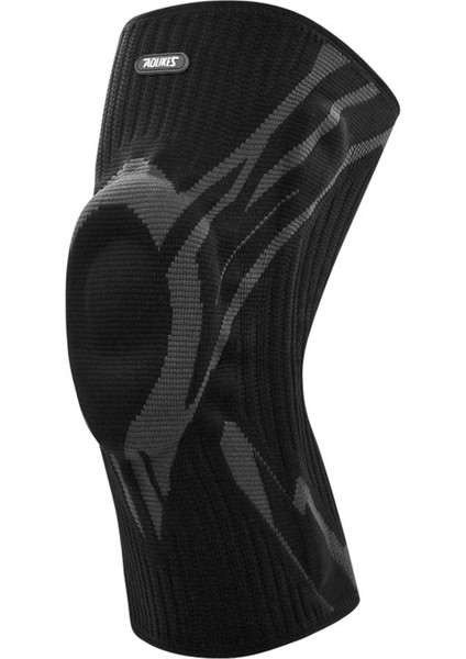 Yay Destekli, Koşu Silikon Şok Emici ve Kaymaz Örgü Spor Dizlikleri, Açık Hava Bisiklet, Fitness ve Dağcılık Bacak Koruyucuları (Tek Paket) (Yurt Dışından)