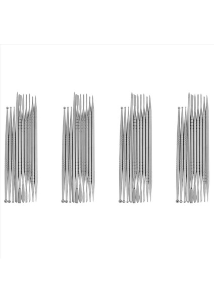 40PCS Paslanmaz Çelik Kil Heykeli Oyma Modelleme El Sanatları Seramik Heykel Araçları Modelleme Araçları (Yurt Dışından)