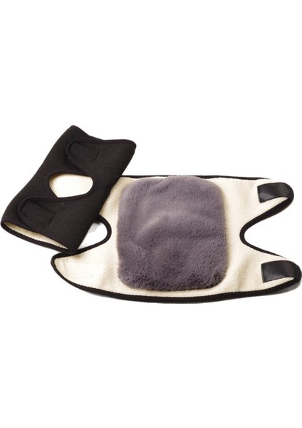 Sonbahar ve Kış Soğuk Geçirmez Sıcak Dizlikler Çift Taraflı Polar Eski Soğuk Bacak Bacak Koruyucuları (Yurt Dışından)