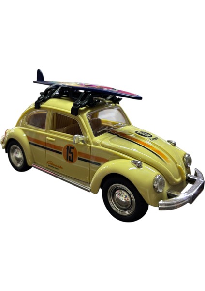 Vosvos Işıklı Müzikli Kapıları Açılır Aksesuarlı Metal Araba