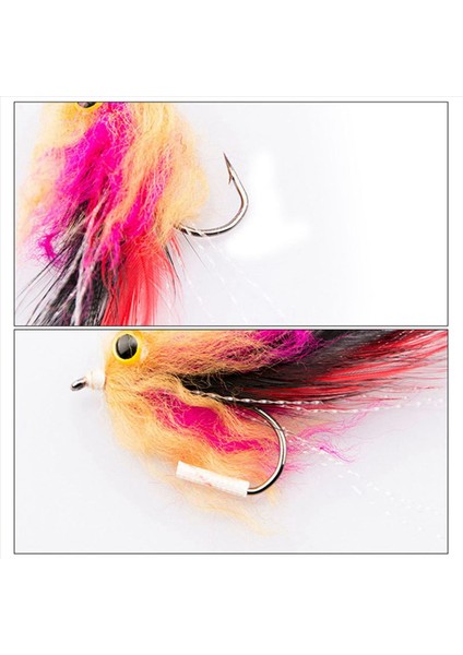 4pcs/çanta Yeni Alabalık Steelhead Somon Pike Salonu Sinek Balıkçılık Sinekleri Boyut 4 Kanca (Yurt Dışından) fırsatları