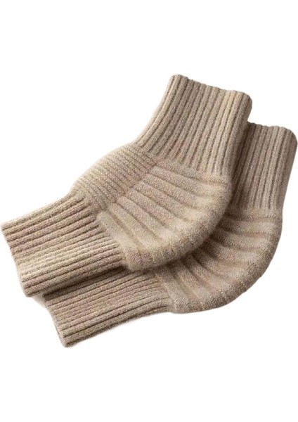 Sonbahar ve Kış Kaşmir Diz Koruyucuları Sonbahar ve Kış Için Sıcak Soğuk Bacaklar Erkekler ve Kadınlar Eklemler Yaşlılar Kaymaz Yün Soğuk Geçirmez Kılıf (Yurt Dışından)