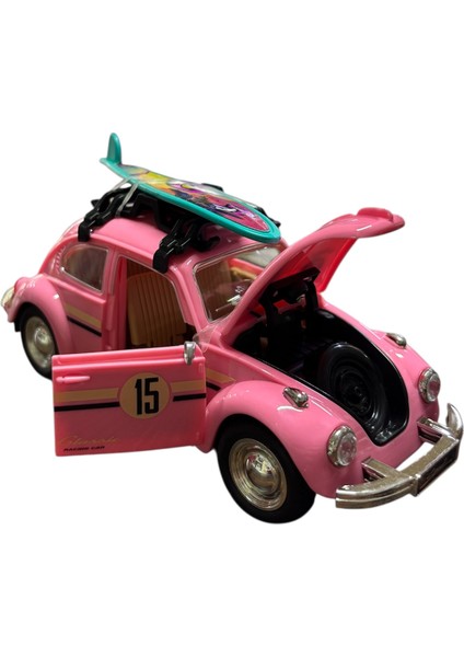 Vosvos Işıklı Müzikli Kapıları Açılır Aksesuarlı Metal Araba fiyatları